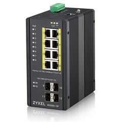 8 Port PoE Ethernet Switch (Endüstriyel Tip, 4 SFP Port)