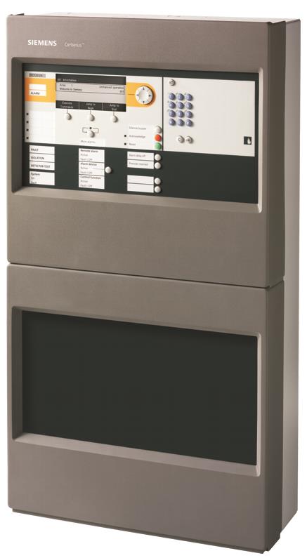 Cerberus PRO İnteraktif Yangın Algılama ve Alarm Kontrol Paneli  (2 loop, 252 adres, Konfor Muhafaza, Ethernet bağlantılı)